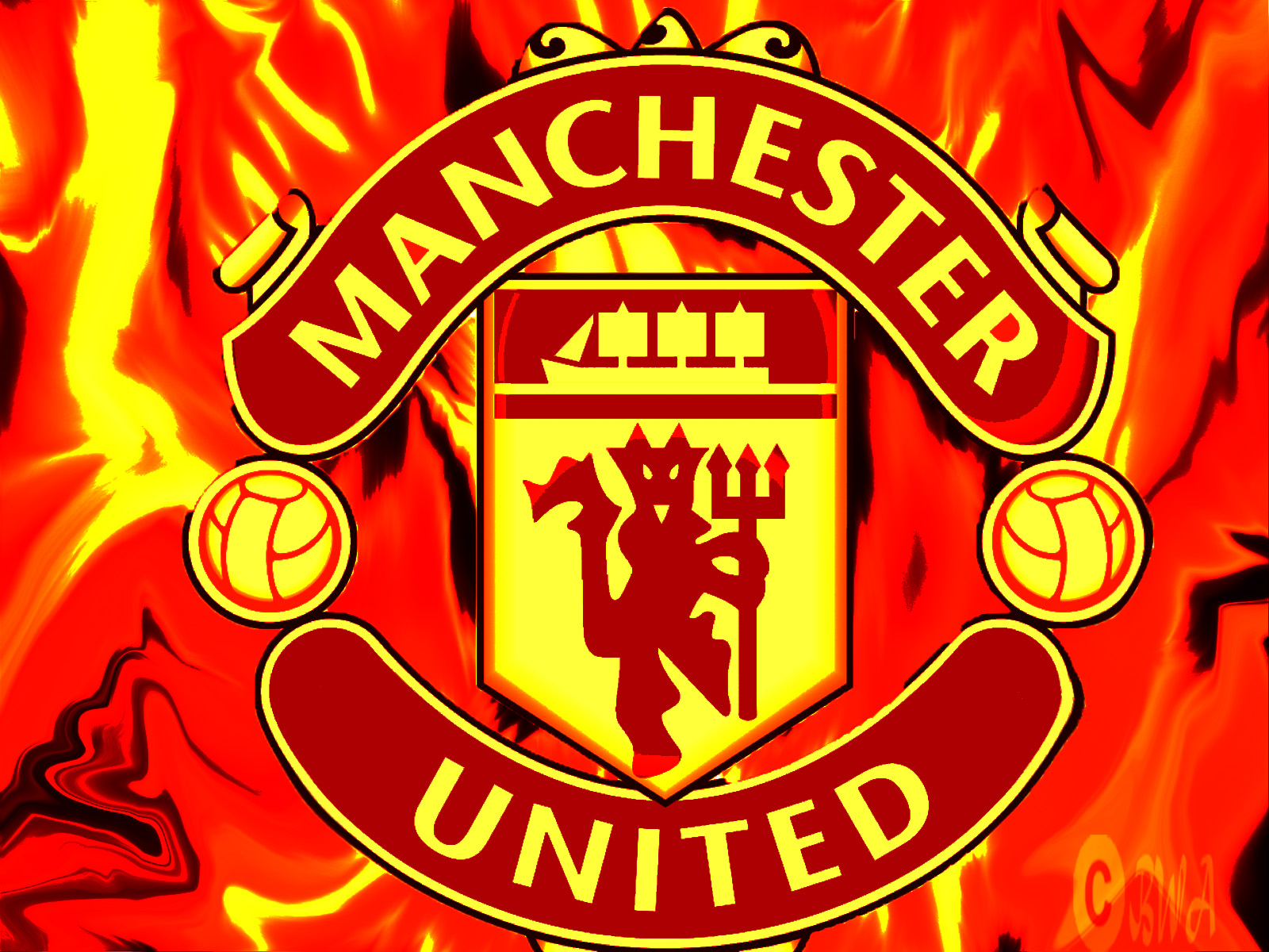 Manchester United Logo - HD Wallpaper 