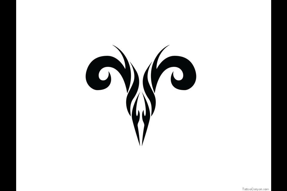 Aries Tattoos Wallpaper - Aries Tattoo - HD Wallpaper 