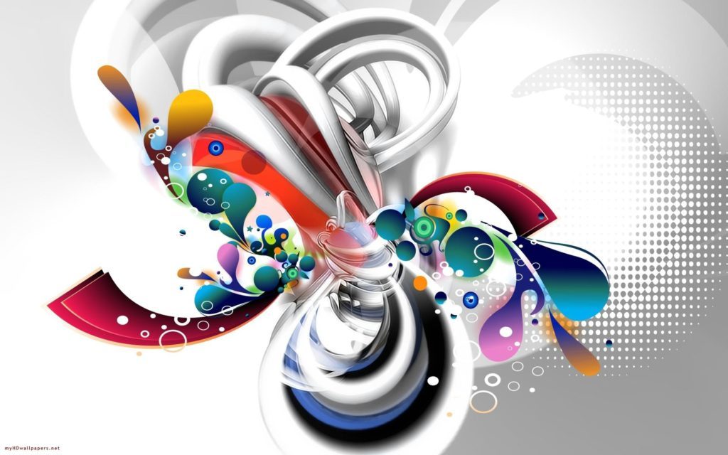 Wallpapers Colorful Original White Beautiful Design - Beautiful Wallpapers Of Designss - HD Wallpaper 