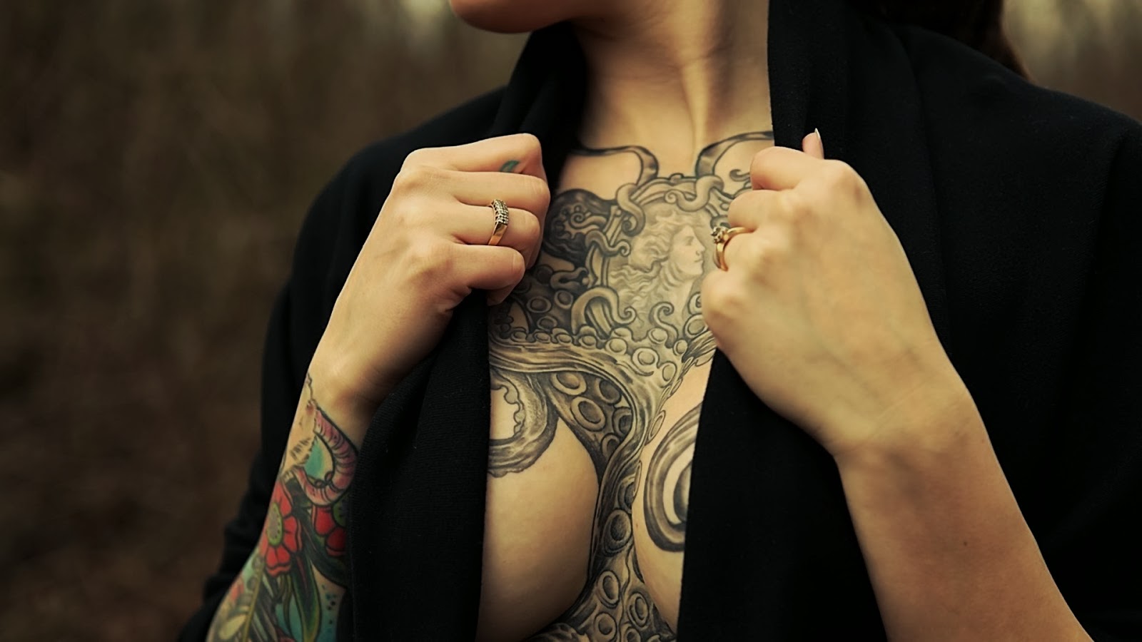 Tattoo Design Girl Hd - HD Wallpaper 