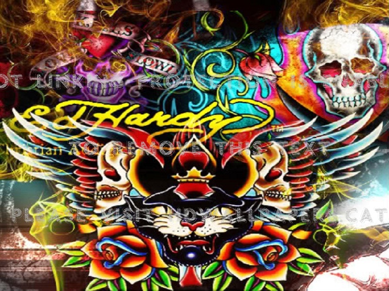 Tattoo Art Fantasy Mind Teasers Ed Hardy - Illustration - HD Wallpaper 