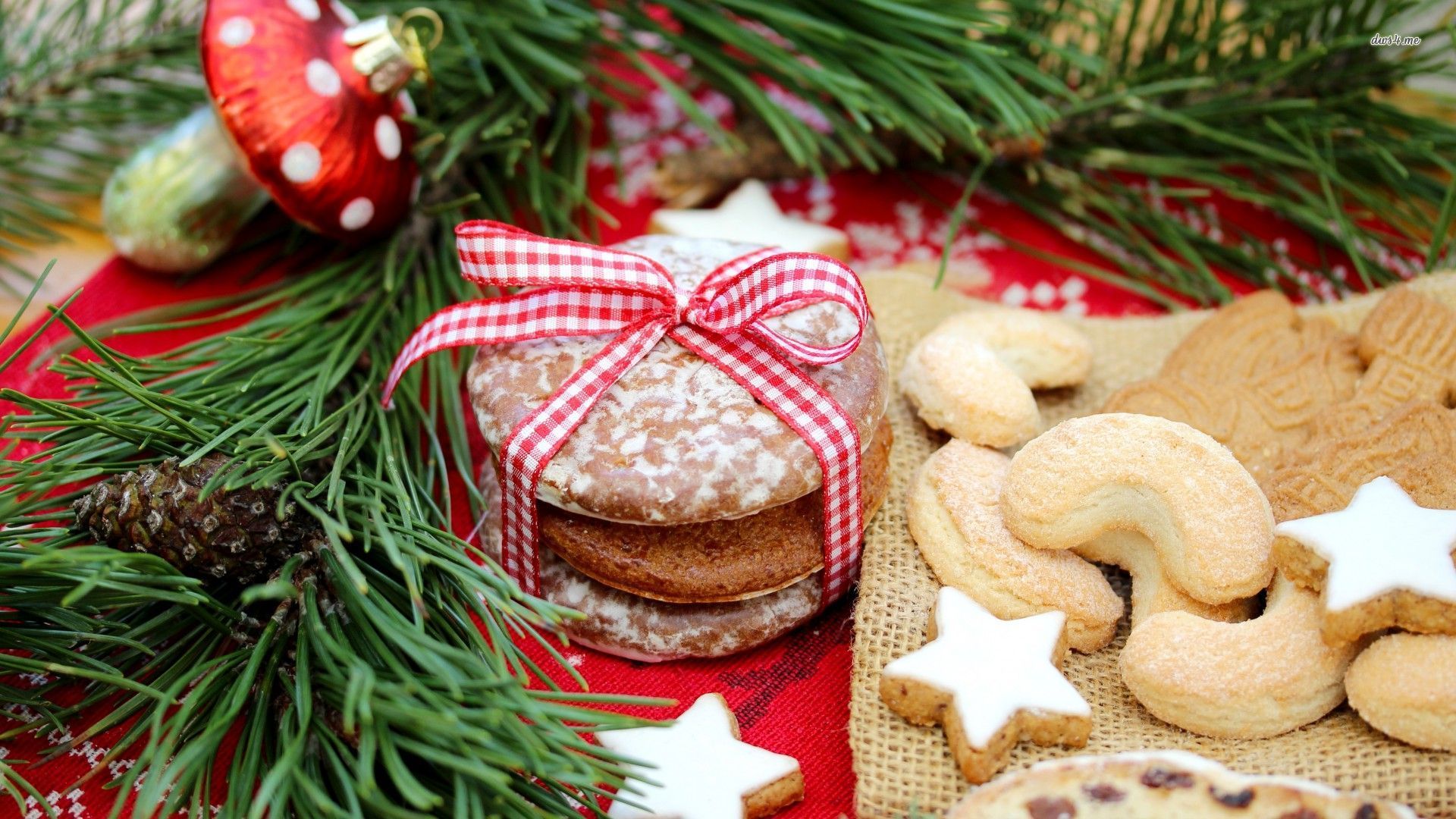 Christmas Cookies - HD Wallpaper 