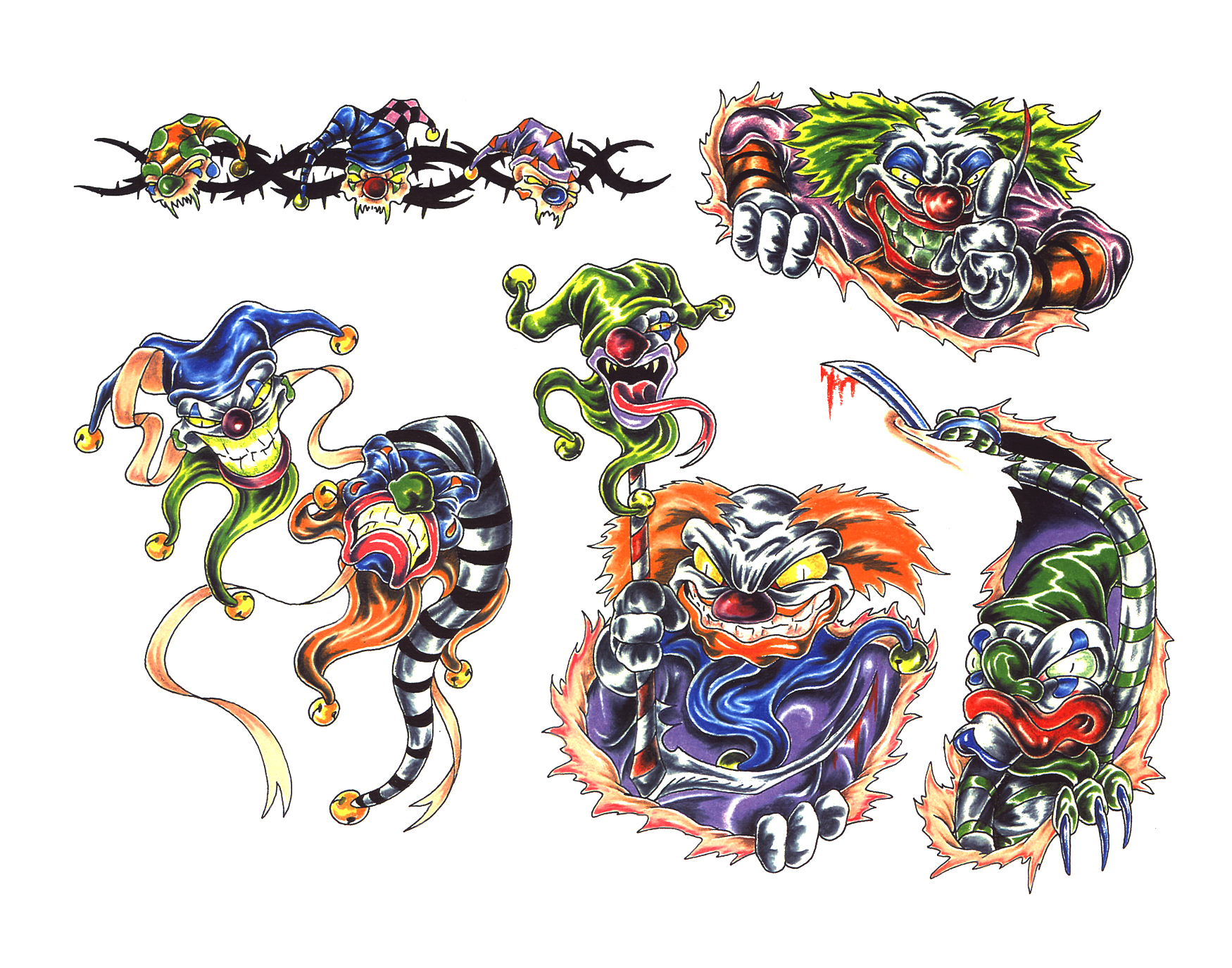 Jokers Tattoos Art - 1750x1375 Wallpaper 