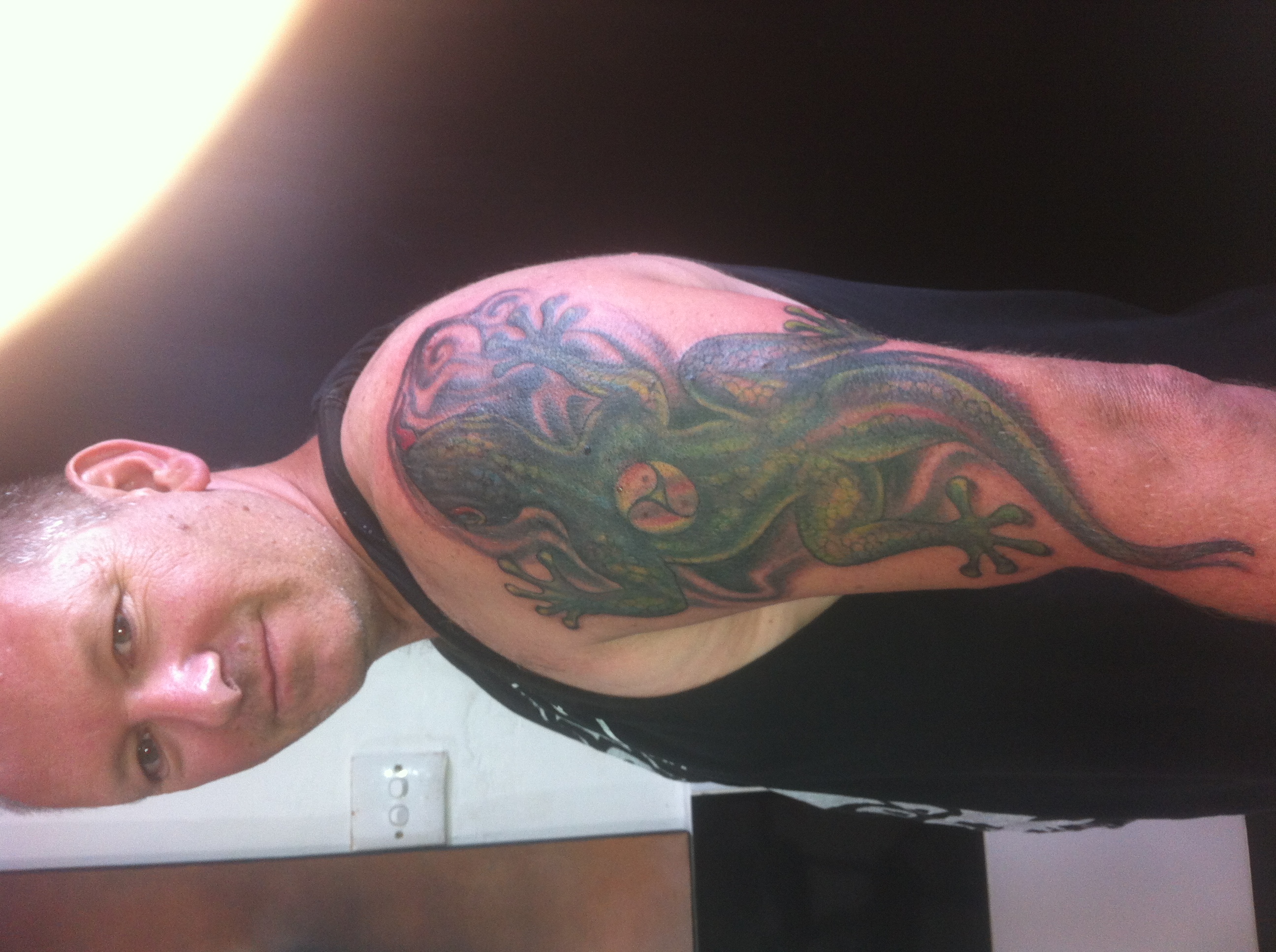 New Tokek - Tattoo - HD Wallpaper 