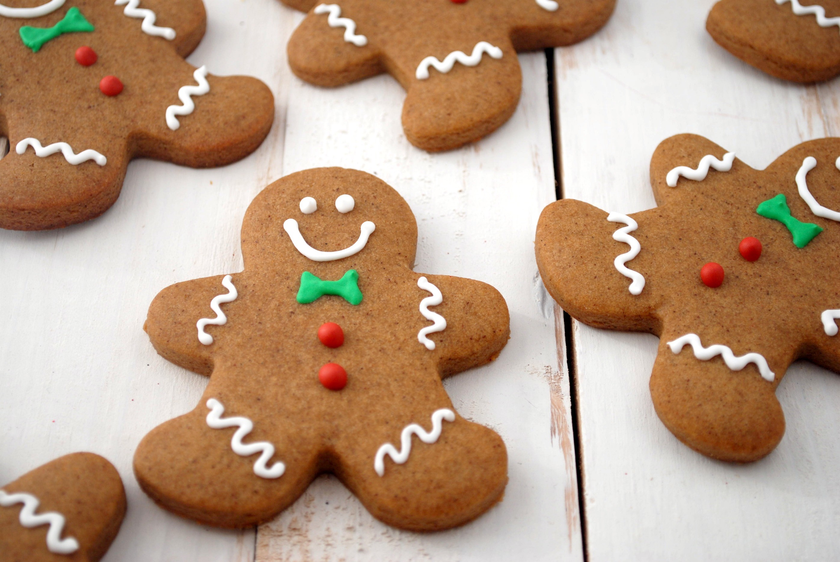 Published December 10, 2012 At 2794 Ã 1871 In Food - Christmas Ginger Bread Men - HD Wallpaper 