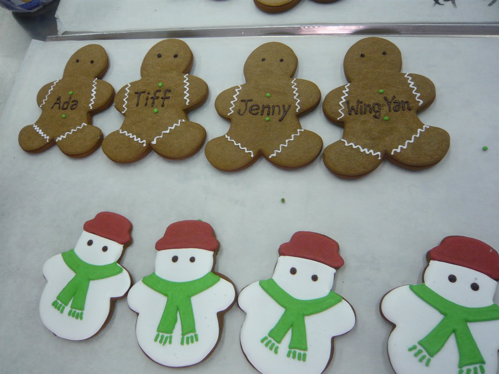 Christmas Cookies Wallpaper - Gingerbread - HD Wallpaper 