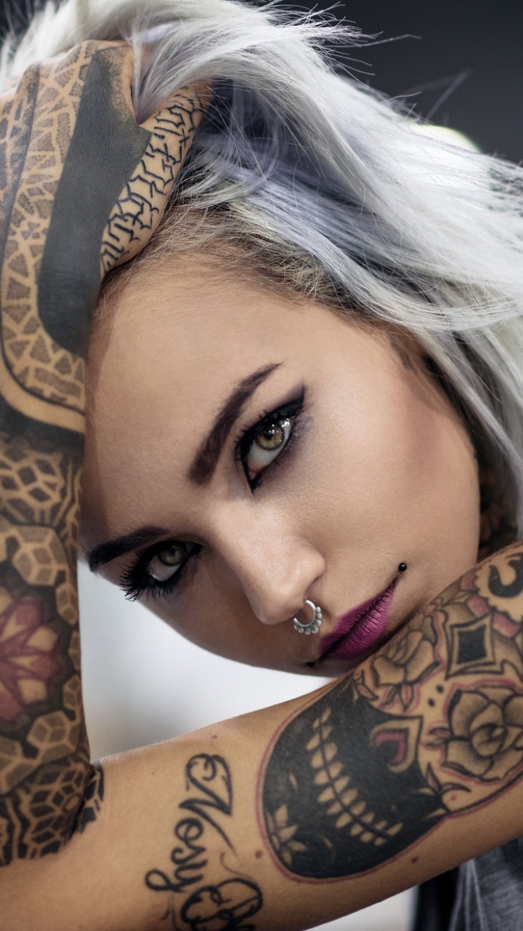 Tattoo Girl Wallpaper Hd - HD Wallpaper 