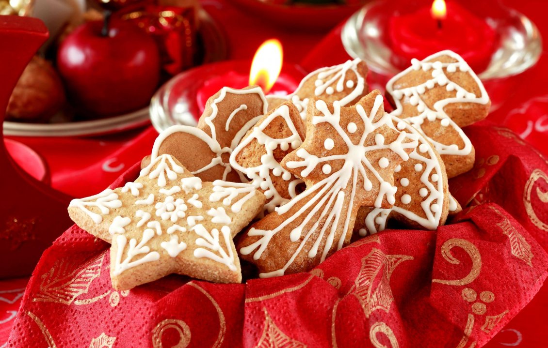 Download Wallpaper Special Cookies For Christmas Holiday - Привітання З Святою Вечерею І Різдвом Христовим - HD Wallpaper 