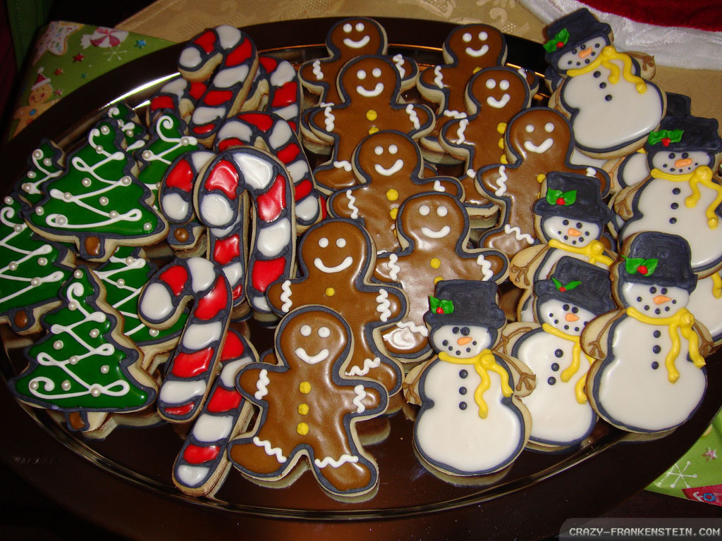 Christmas Cookie Platter - HD Wallpaper 