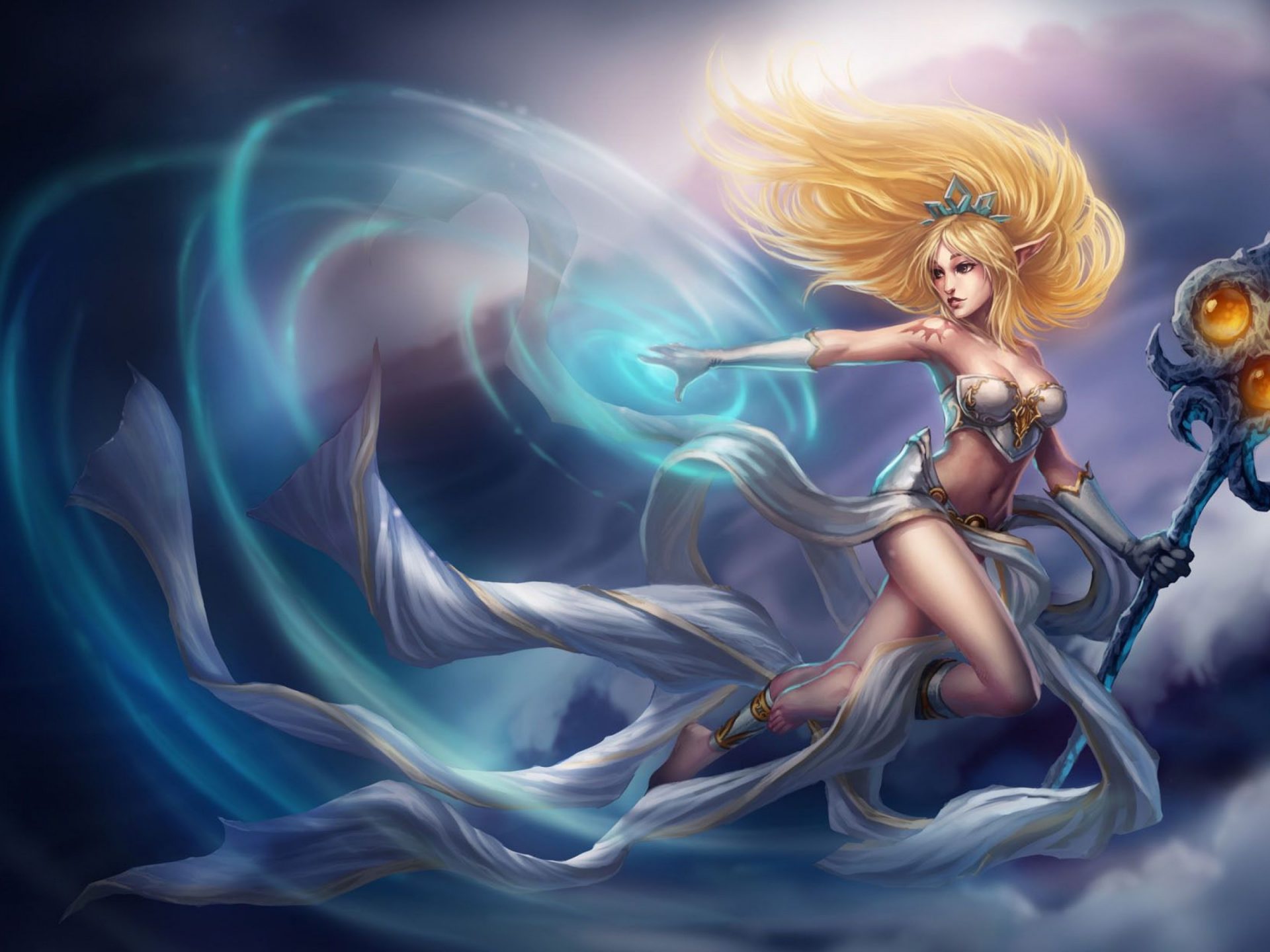 League Of Legends Janna - HD Wallpaper 