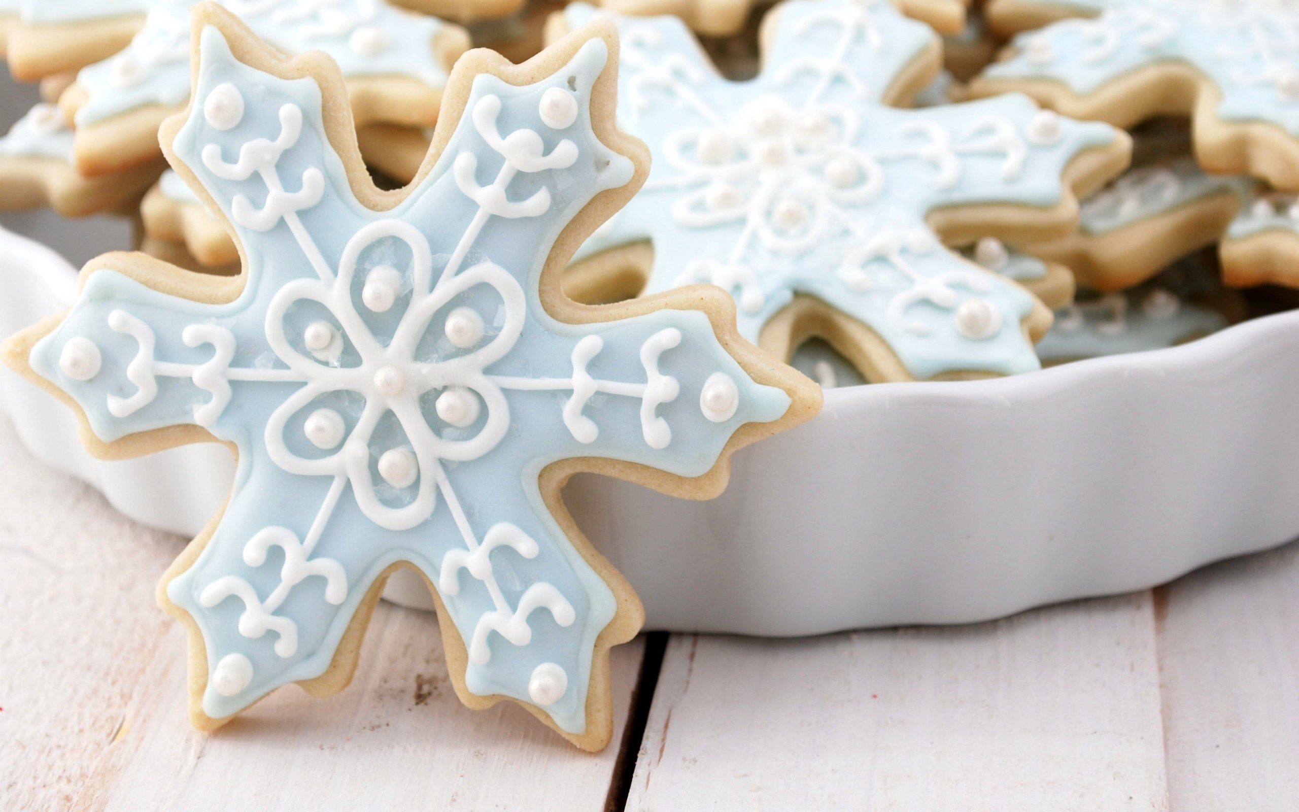Pretty Christmas Cookies Wallpaper - HD Wallpaper 