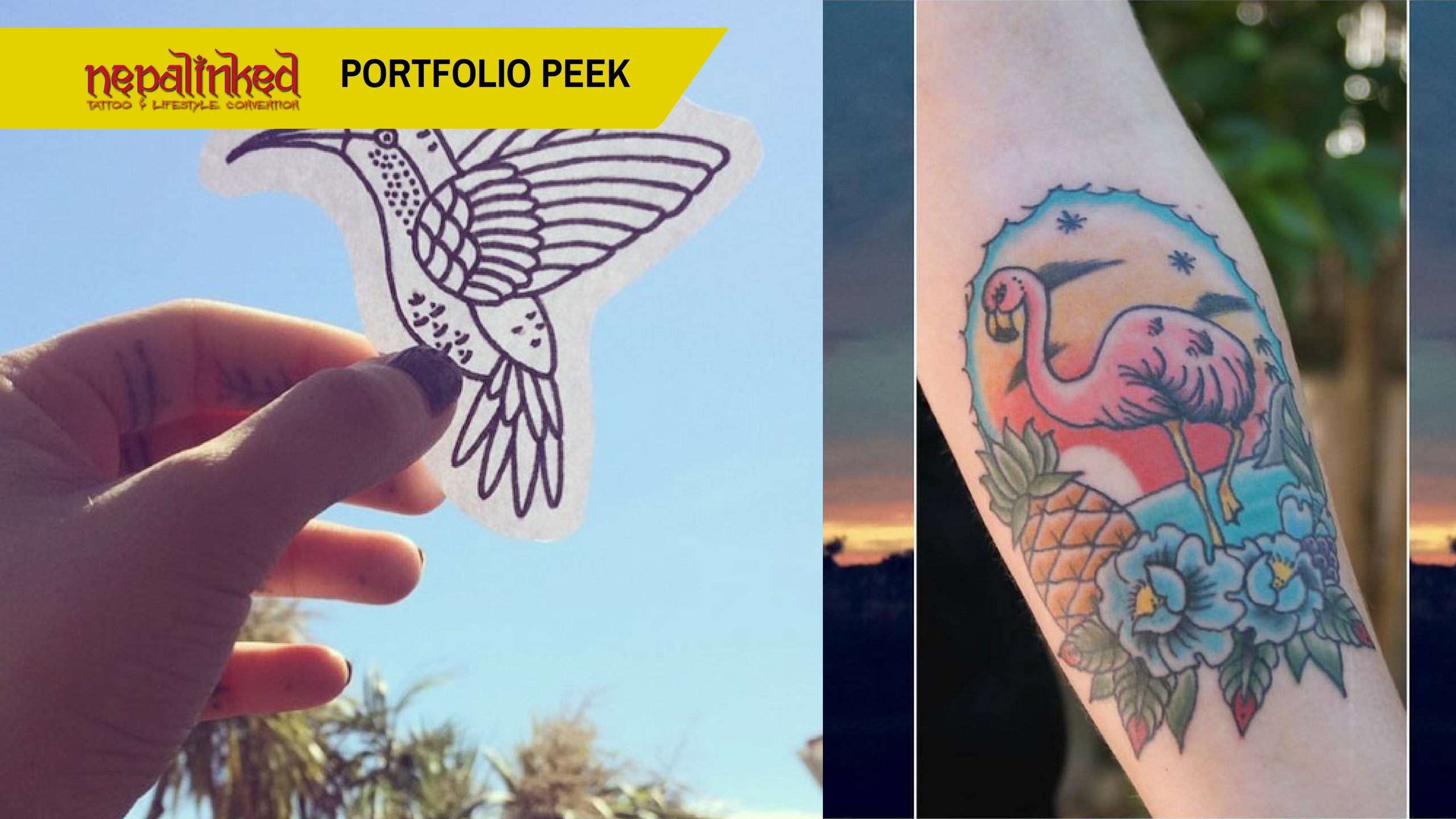 Nepal Inked 2016 Portfolio Peek - Tattoo - HD Wallpaper 