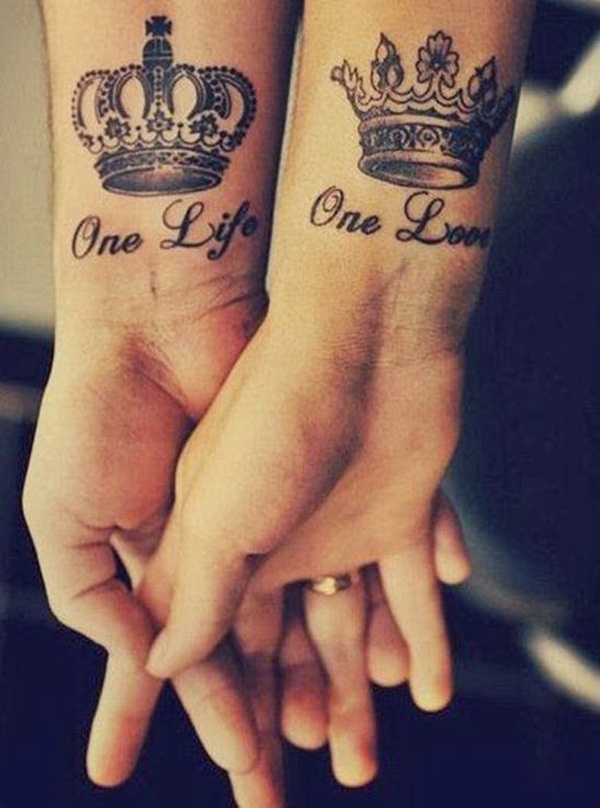 Couple Tattoo Designs - Couple Tattoo Love - HD Wallpaper 