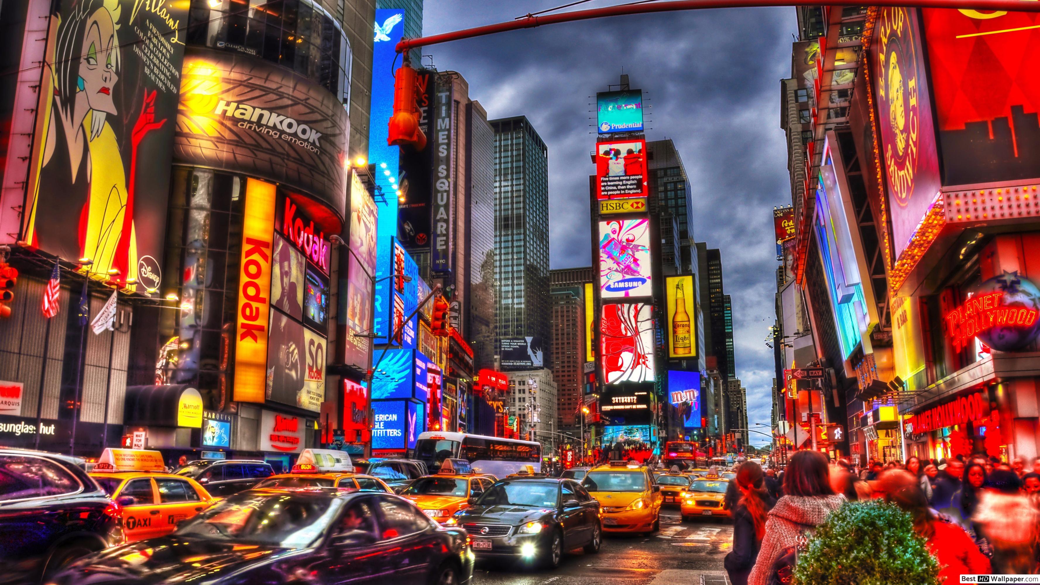 Times Square - HD Wallpaper 
