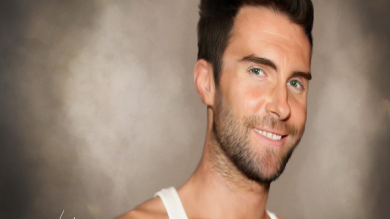 Adam Levine Desktop Background - Wallpaper - HD Wallpaper 