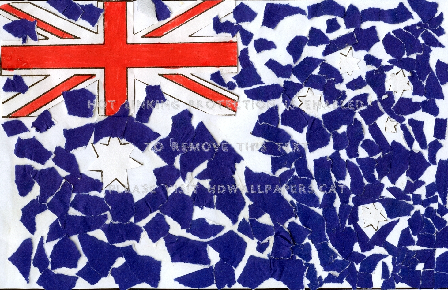 Aussie Flag Australian Digger Abstract - Cross - HD Wallpaper 