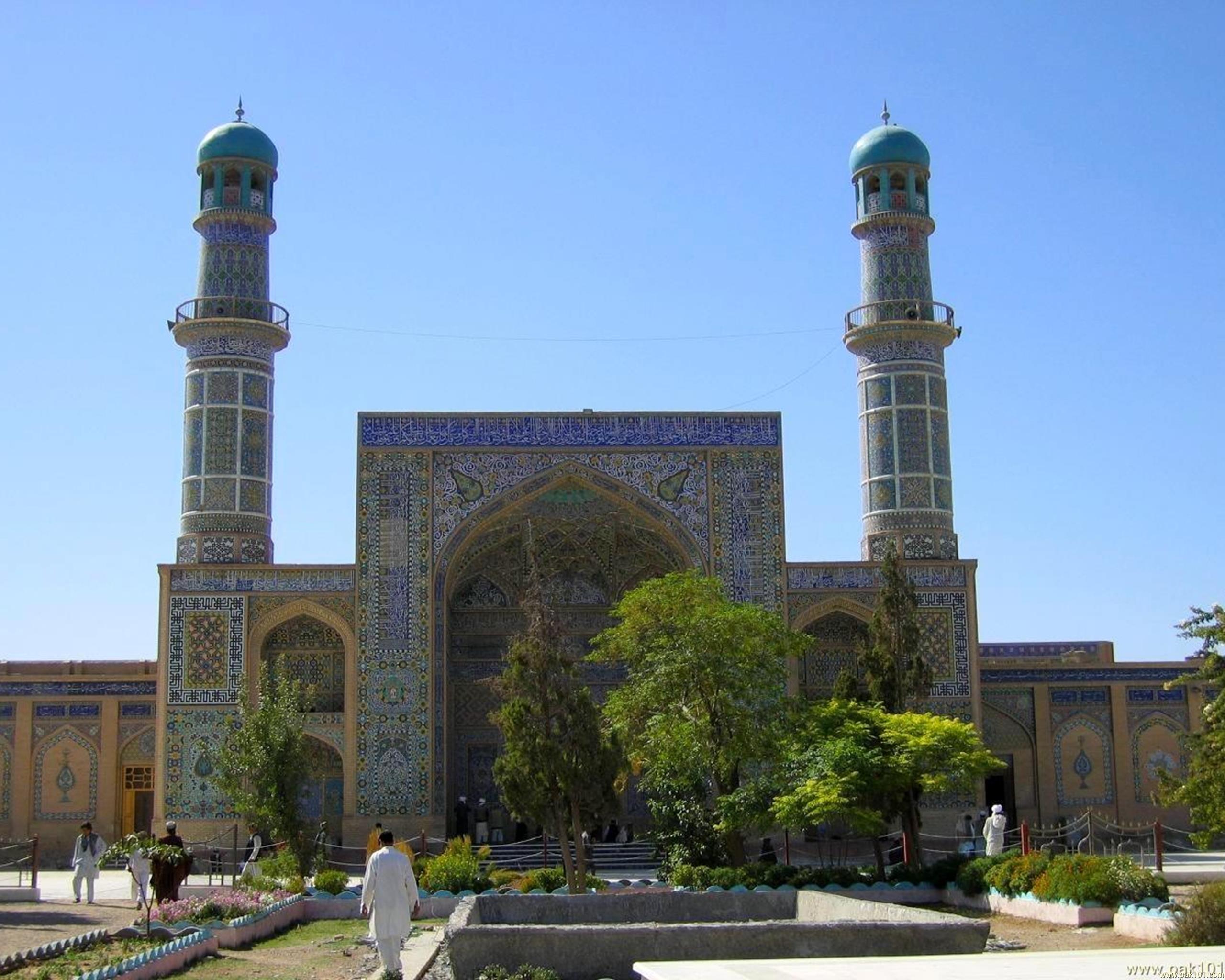 Blue Mosque In Herat - Herat - HD Wallpaper 