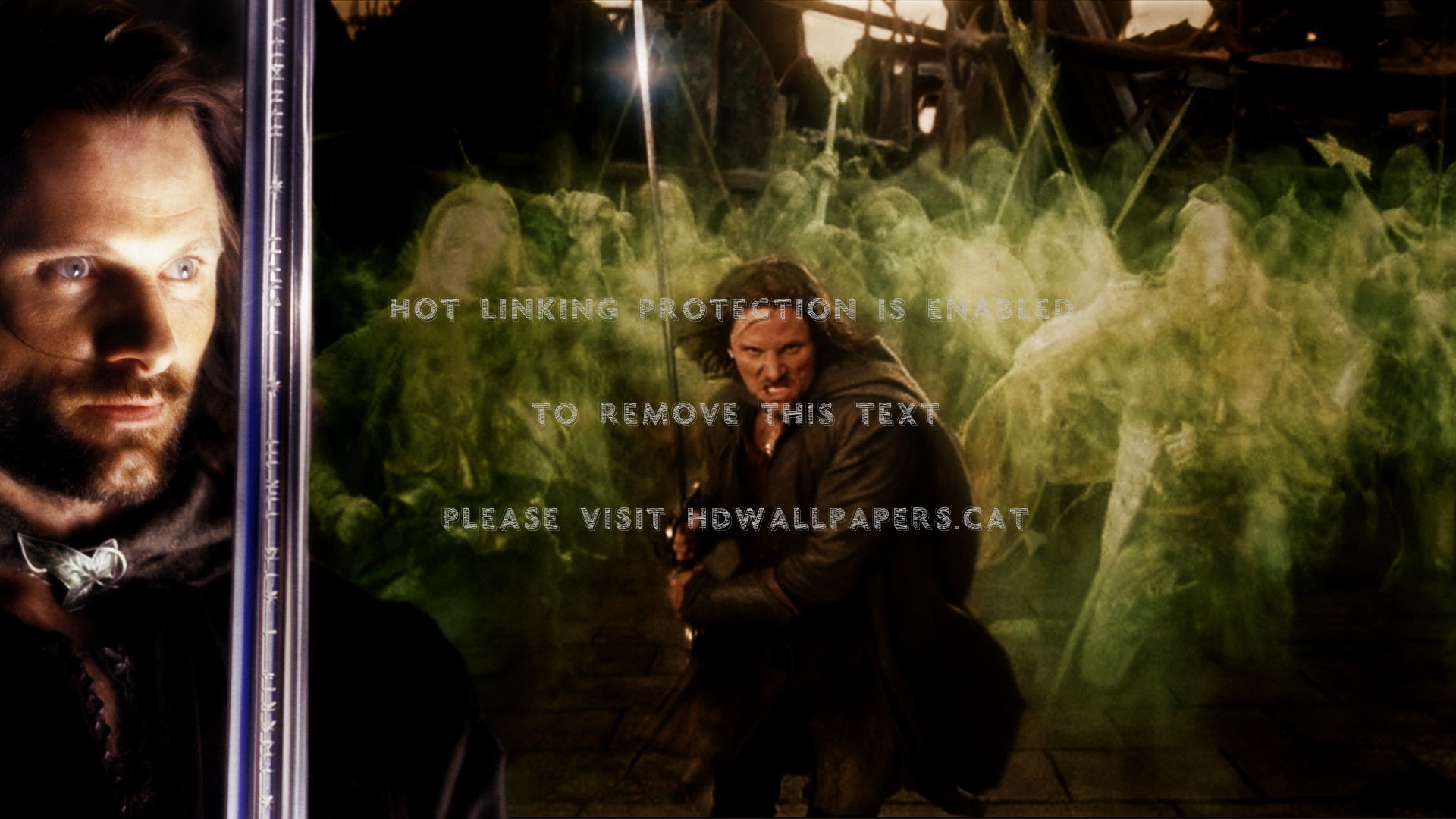 Aragorn Movies Warrior Tolkien Fantasy Lord - Lord Of The Rings - HD Wallpaper 