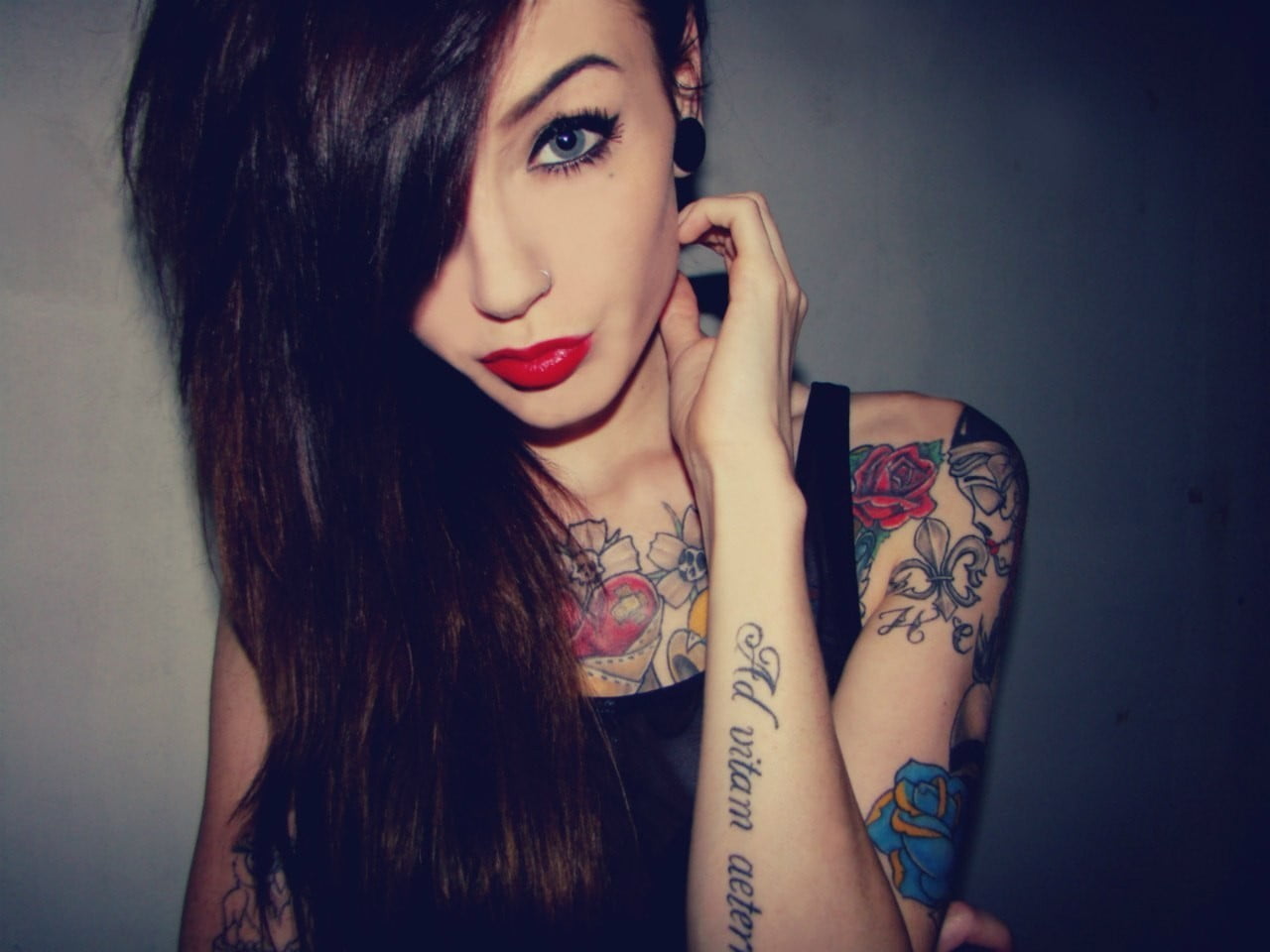 Hd Wallpapers Girl Tattoo - HD Wallpaper 