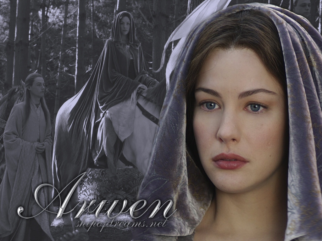 Arwen And Aragorn Aragorn And Arwen 7610720 1024 768[1], - Arwen Lord Of The Rings Hd - HD Wallpaper 
