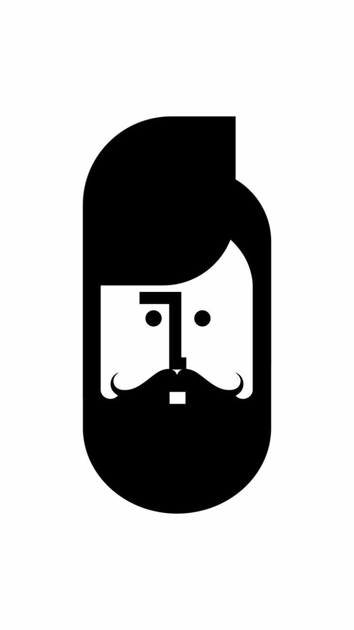 Iphone Beard Man - HD Wallpaper 