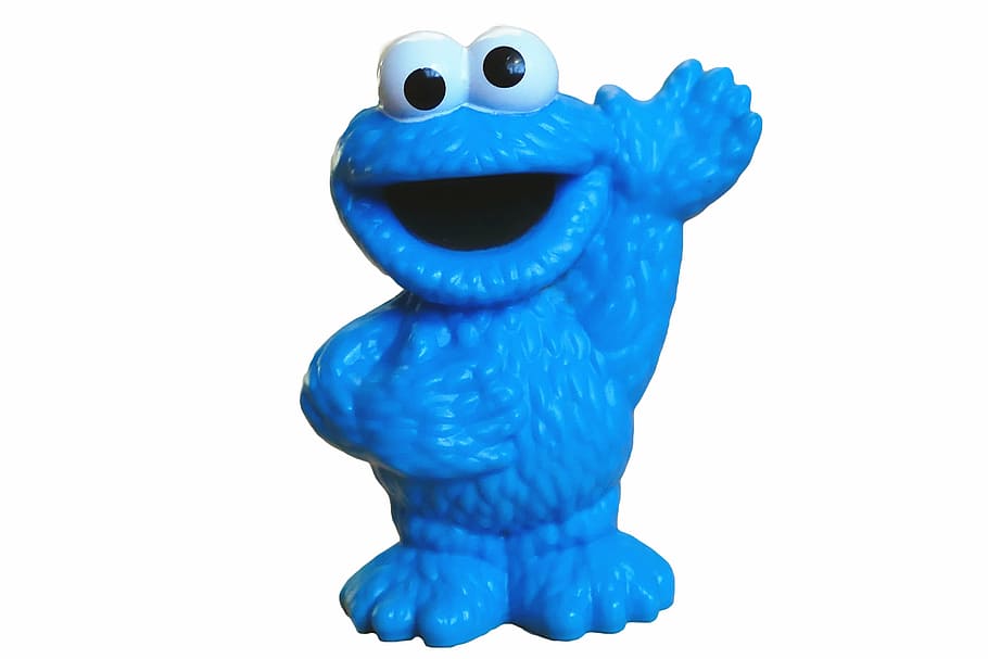Sesame Street Cookie Monster Toy, Muppet, Blue, Funny, - Bitcoin Monster - HD Wallpaper 