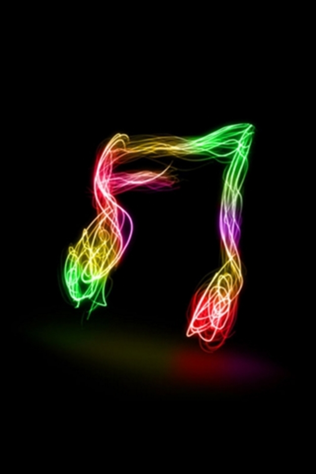 Ipod Theme Wallpapers On Music Note Ipod Touch Wallpaper - Colorful Music Note Wallpapers For Mobile - HD Wallpaper 