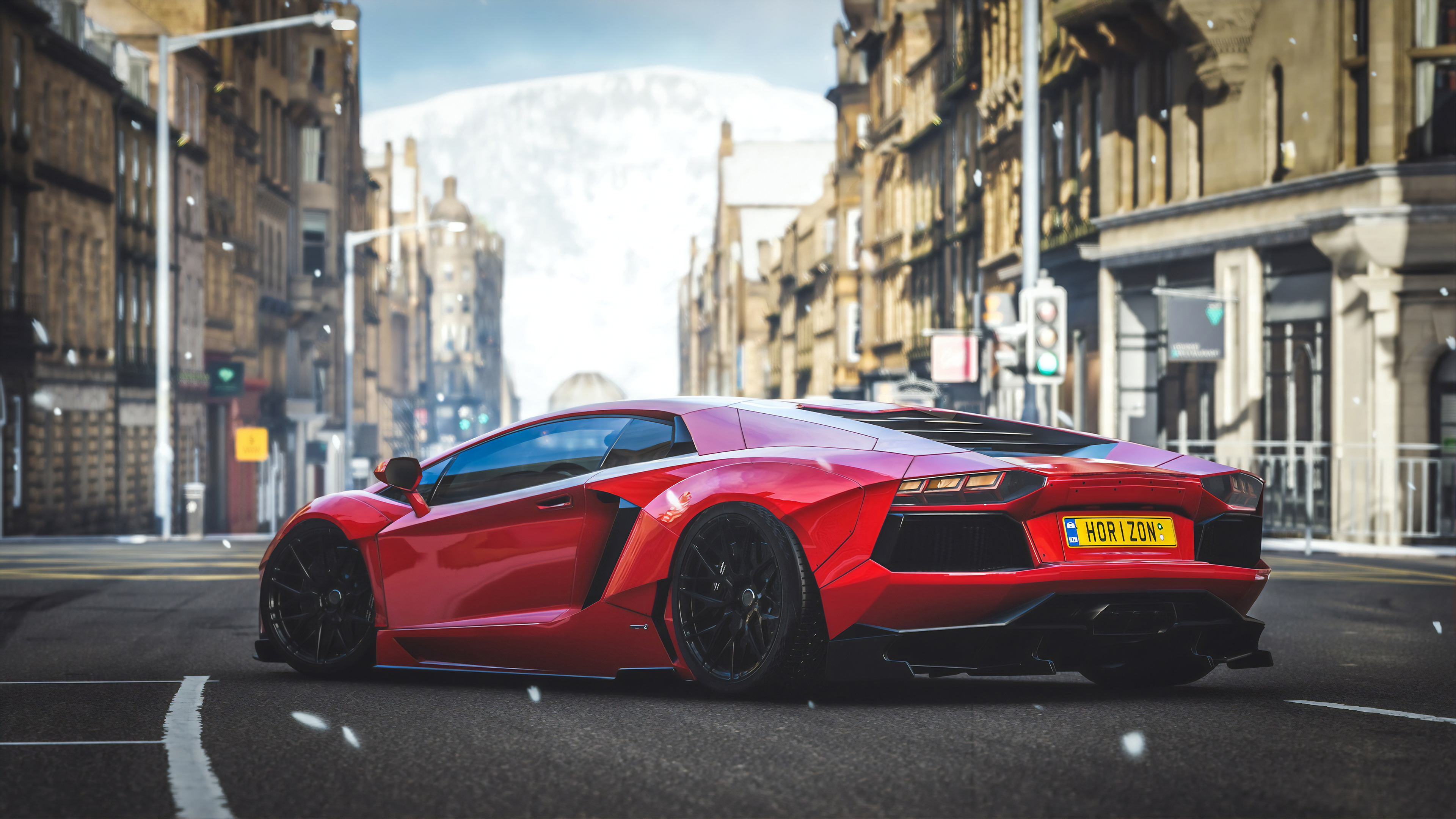 Forza Horizon 4 Lamborghini Aventador - HD Wallpaper 