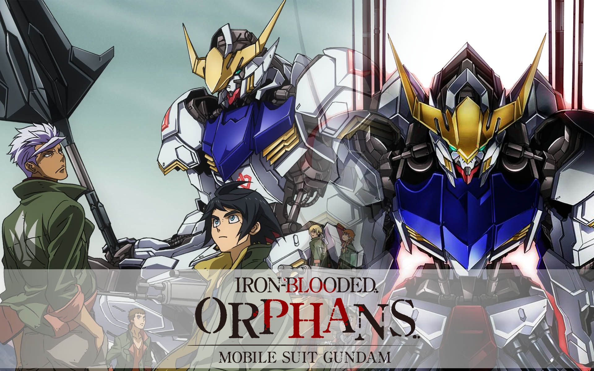 Hd Quality Wallpaper - Gundam Wing Iron Blooded Orphans - HD Wallpaper 
