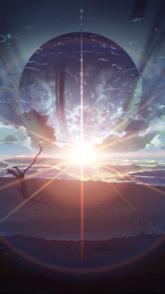 Awesome Fantasy World Artwork Anime Hd - 5 Centimeters Per Second - HD Wallpaper 