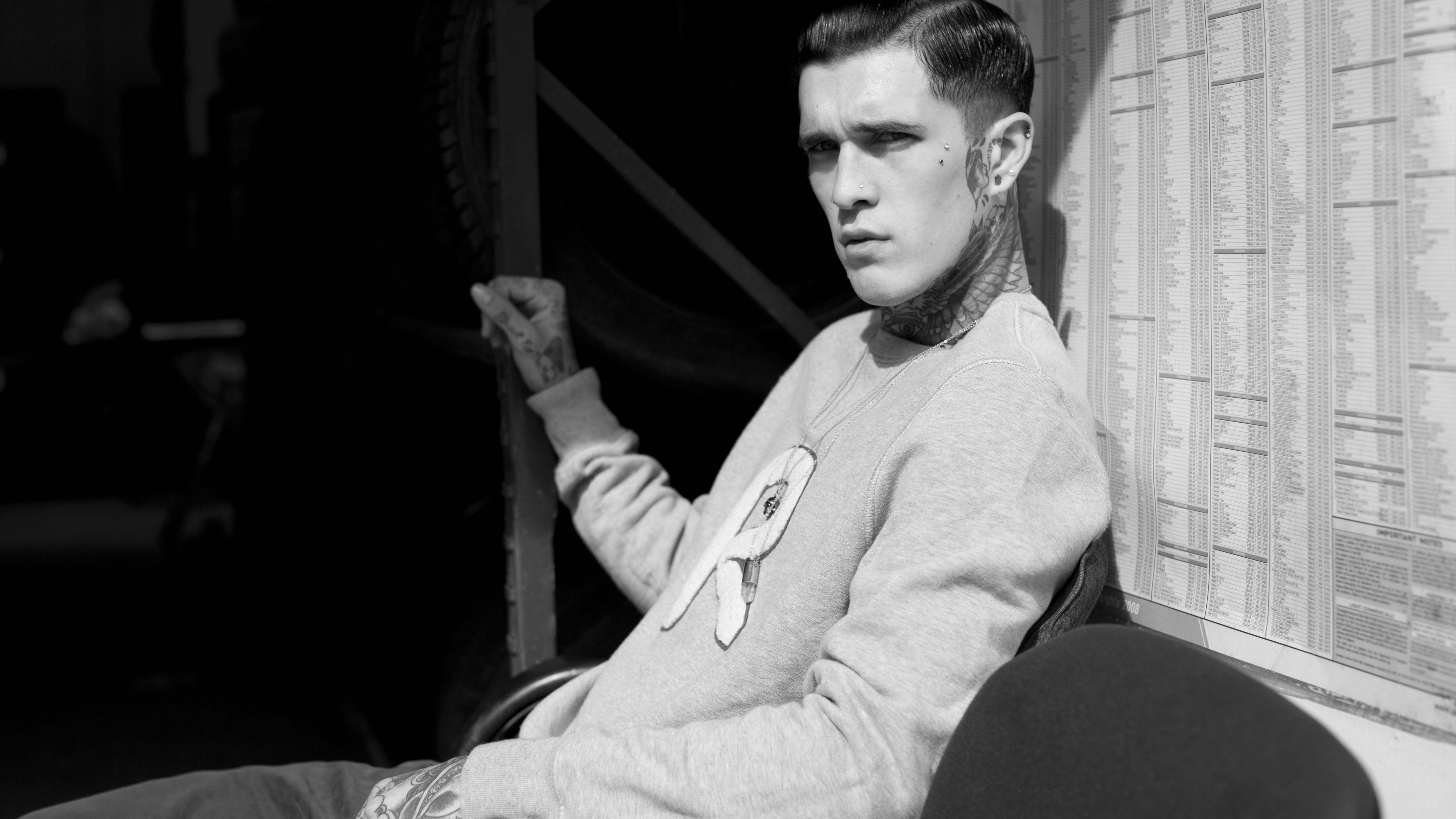 Фото Парня С Тату - HD Wallpaper 