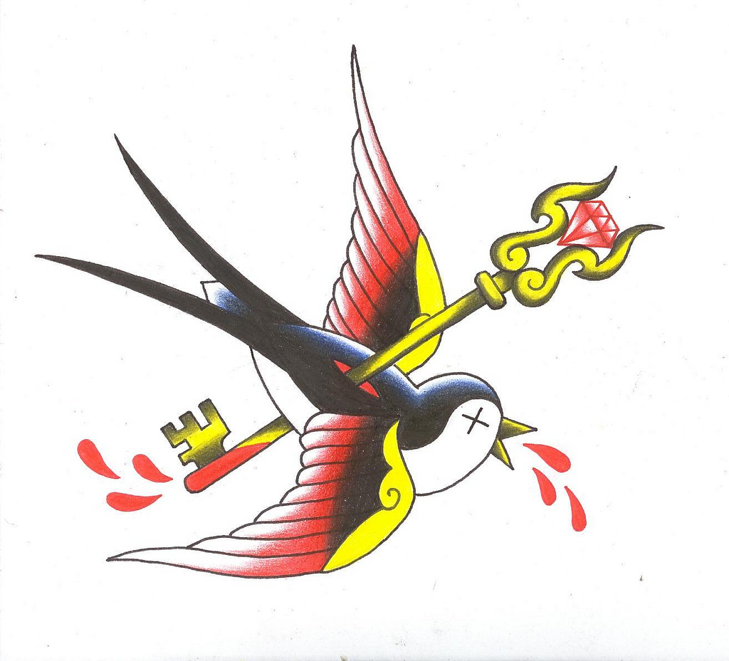 Dead Swallow Tattoo - 1024x929 Wallpaper Dead Swallow Tattoo - 1024x929 Wallpaper