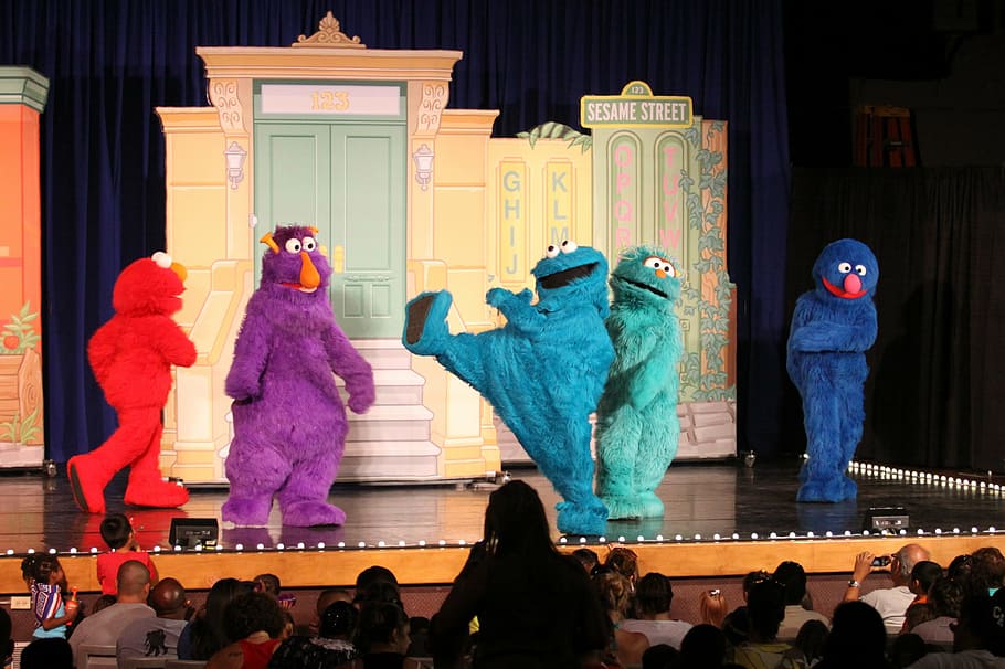 Sesame Street Elmo And Cookie Monster Costumes, Honker, - HD Wallpaper 