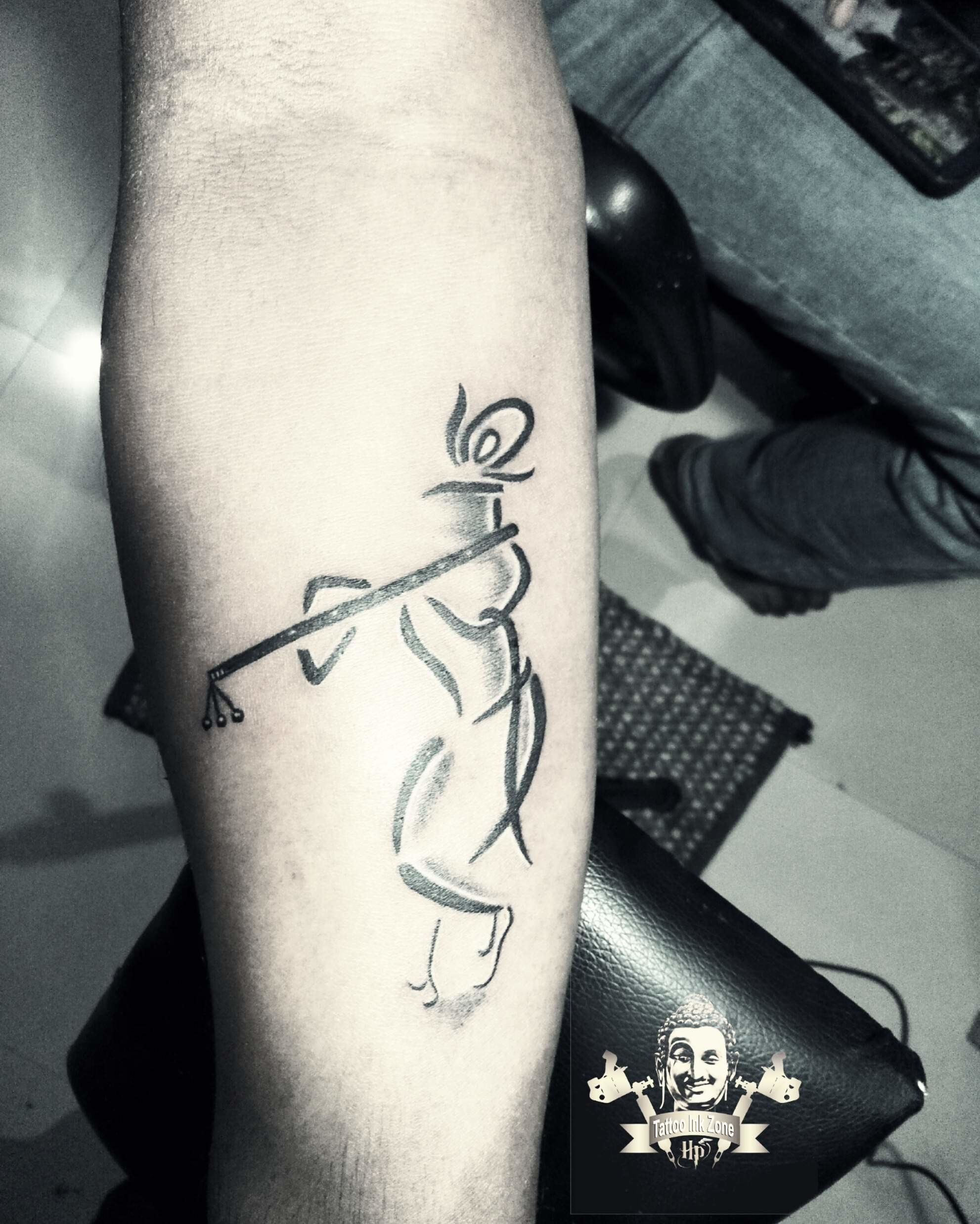 Awesome Tattoo Wallpaper Phone 
 Data-src /w/full/f/0/6/543471 - Jay Murlidhar Tattoo - HD Wallpaper 