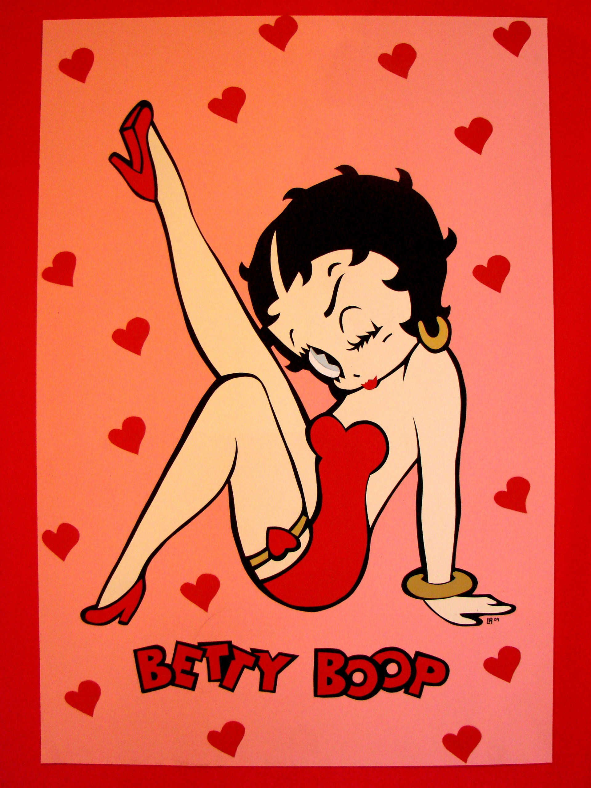 Betty Boop Fan Art - HD Wallpaper 