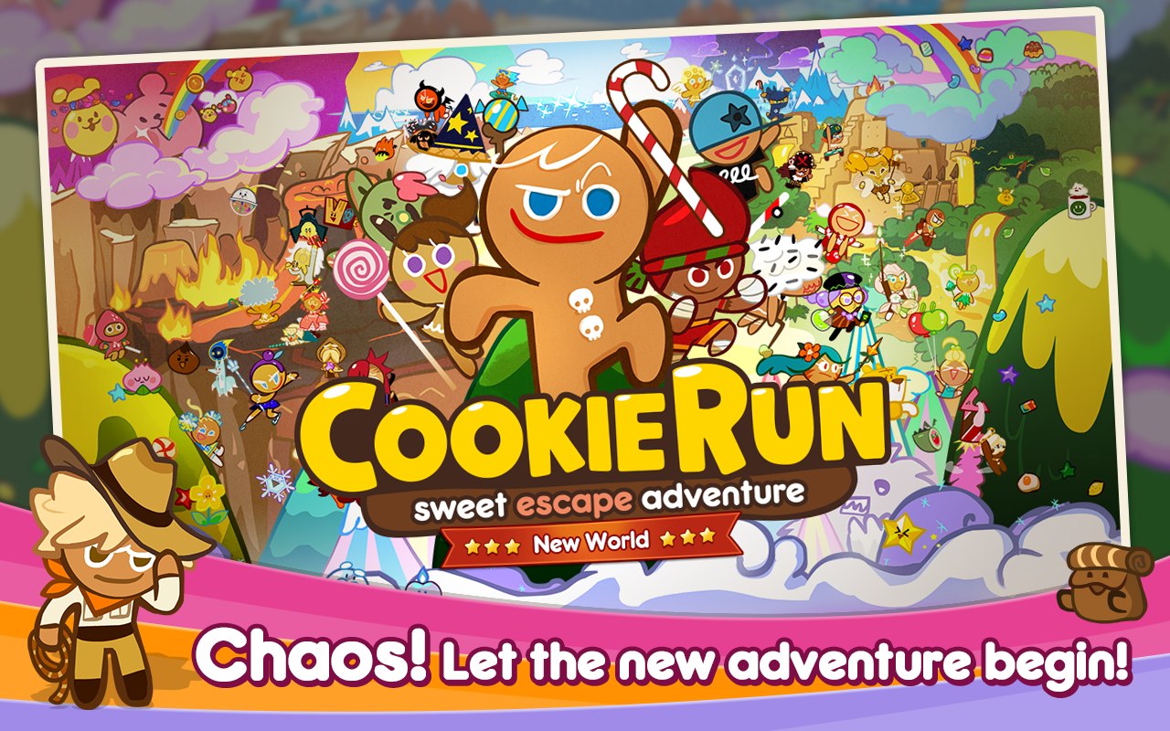 Cookie Run Sweet Escape Adventure - HD Wallpaper 