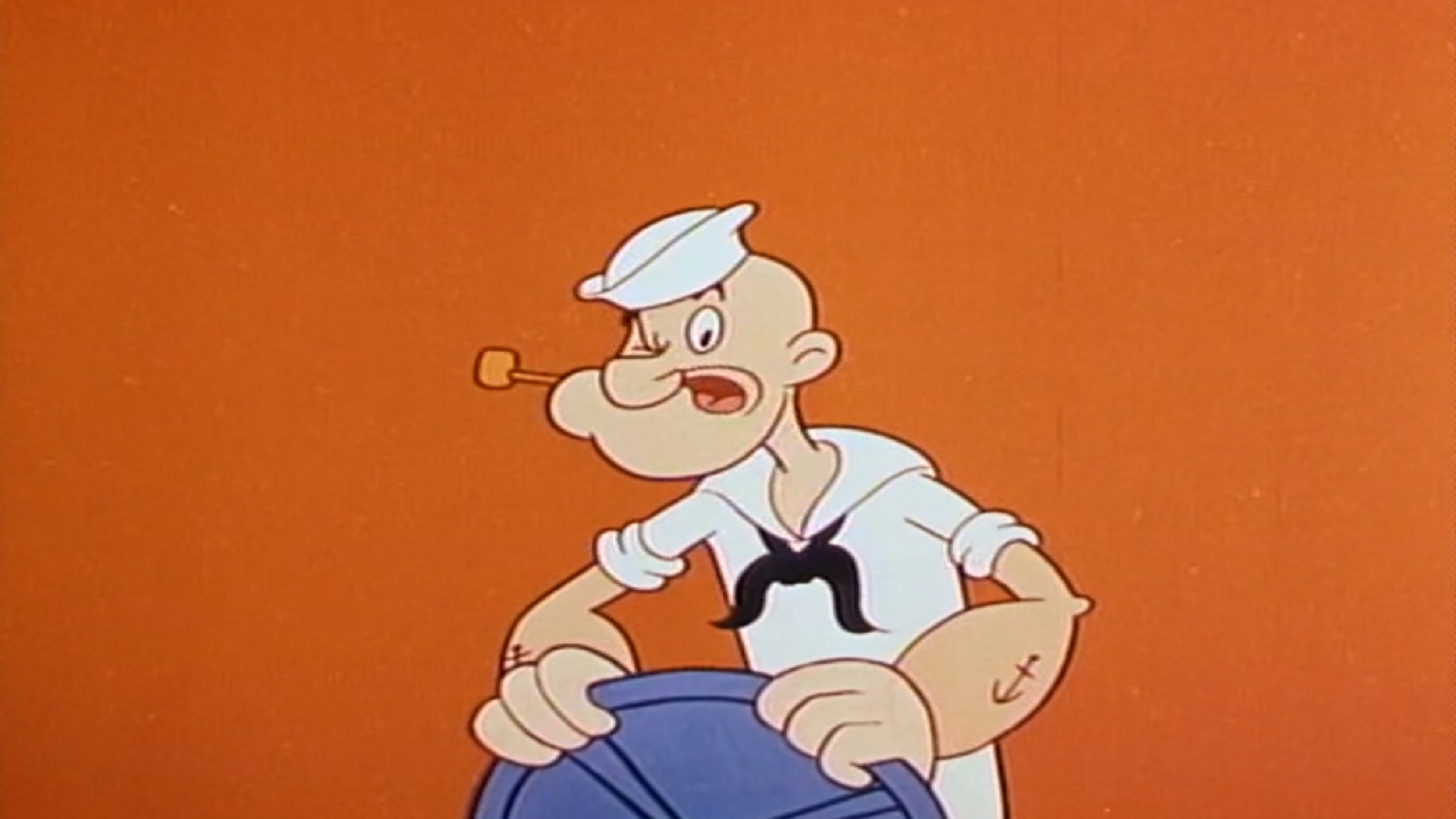 Popeye Cartoon Working - HD Wallpaper 