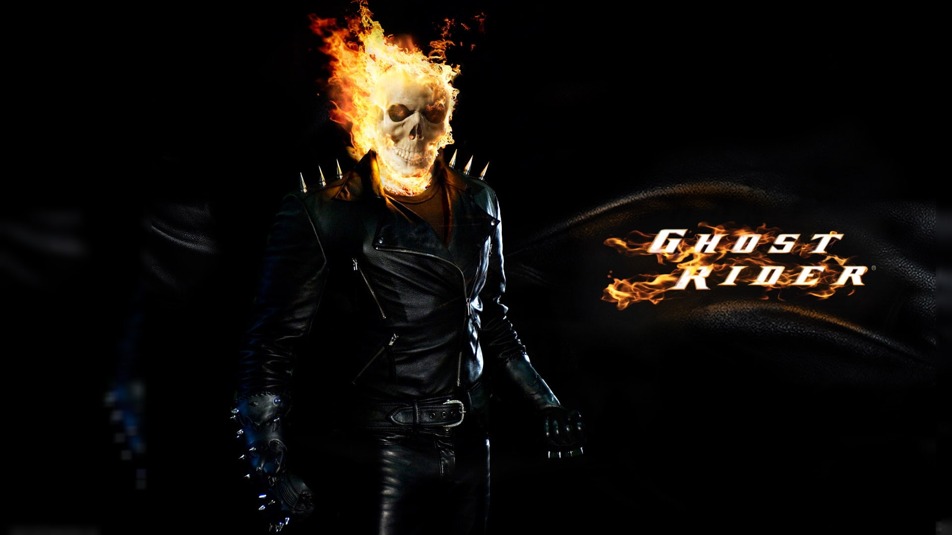 Burning Skull Wallpaper - HD Wallpaper 