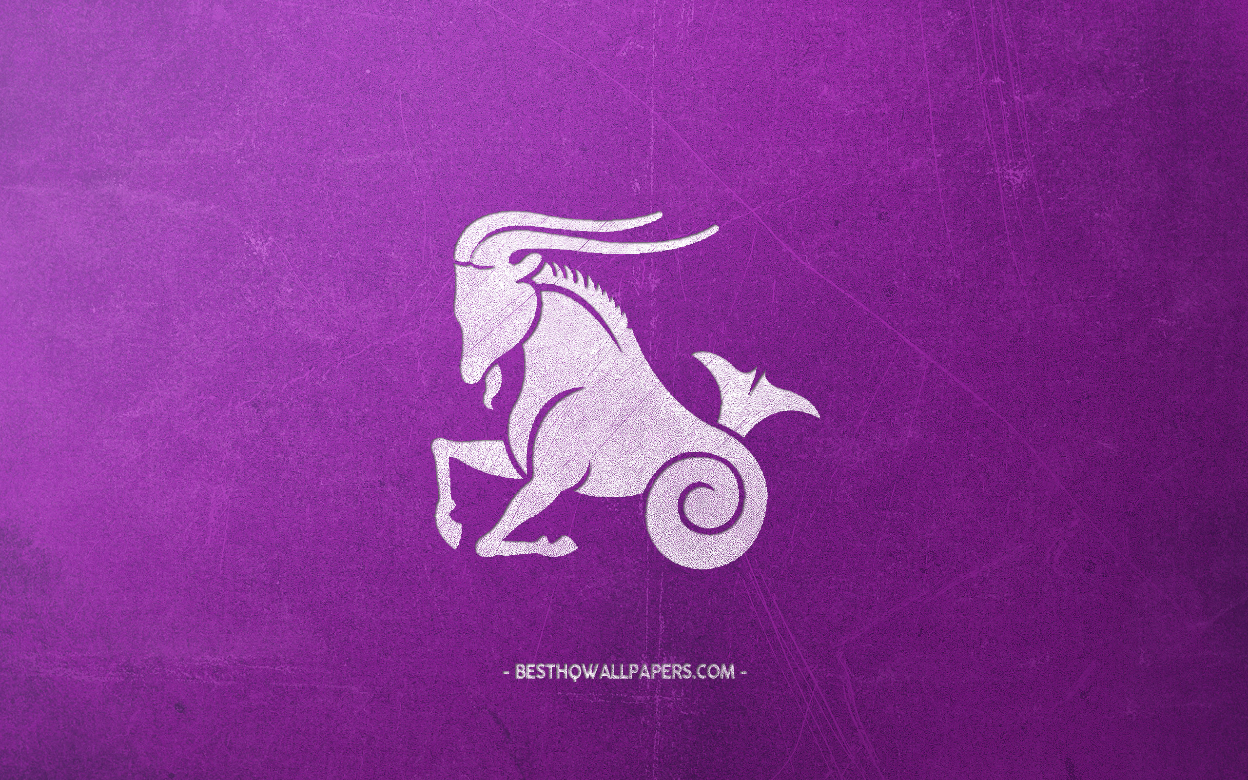 Capricorn Zodiac Sign, Purple Retro Background, Capricorn - Capricorn - 2560x1600 Wallpaper Capricorn Zodiac Sign, Purple Retro Background, Capricorn - Capricorn - 2560x1600 Wallpaper