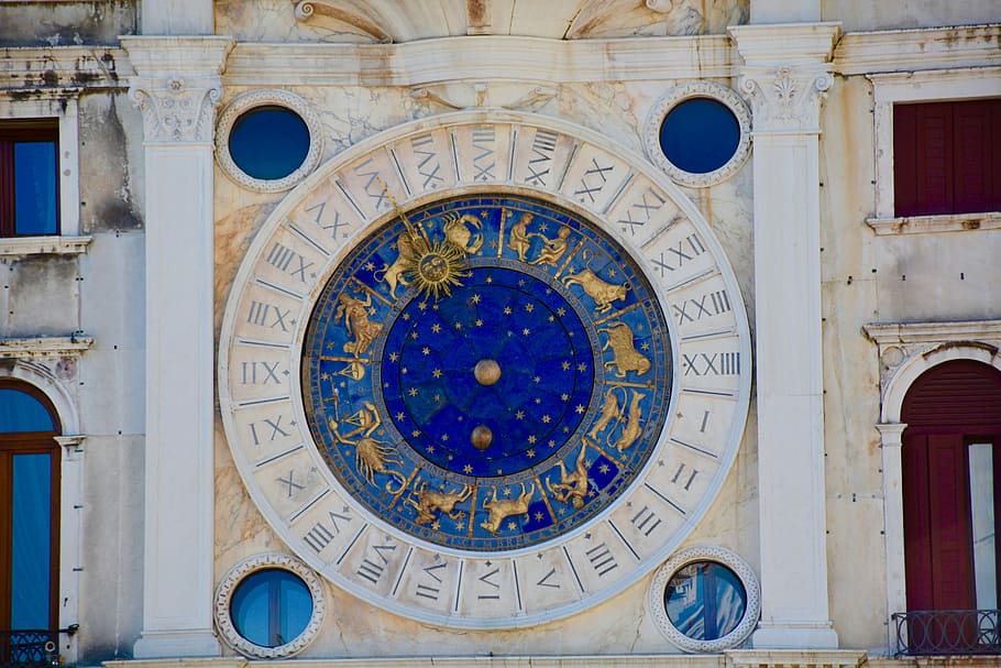 Zodiac Signs, Zodiac Map, Wall, Pattern, Design, Blue, - HD Wallpaper 