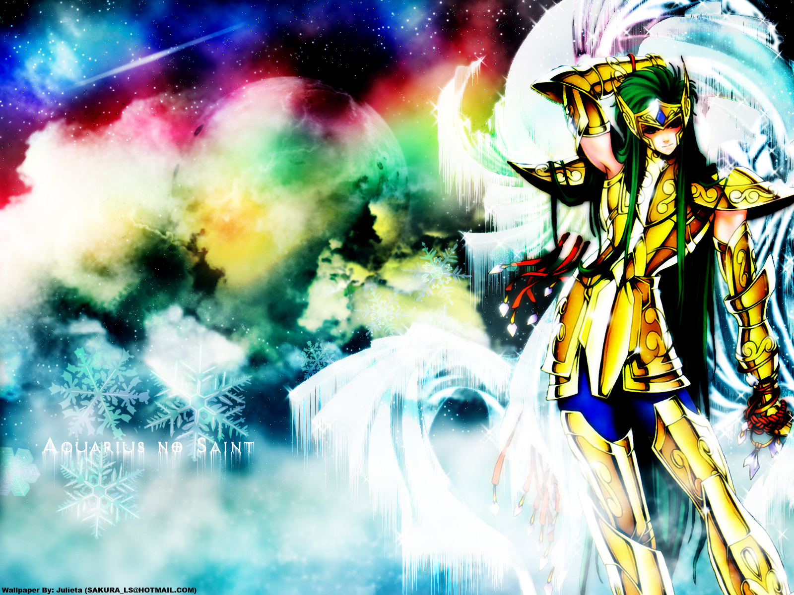 Future Studio, Saint Seiya, Sacred Saga, Aquarius Camus - Saint Seiya: Knights Of The Zodiac - HD Wallpaper 