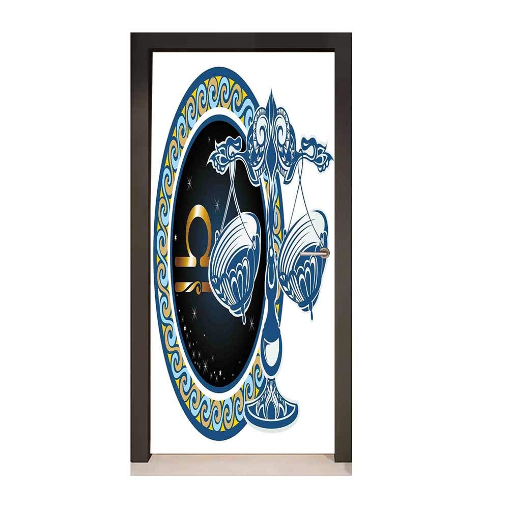 Homesonne Zodiac 3d Door Wallpaper Historical Astronomy - Motif - HD Wallpaper 