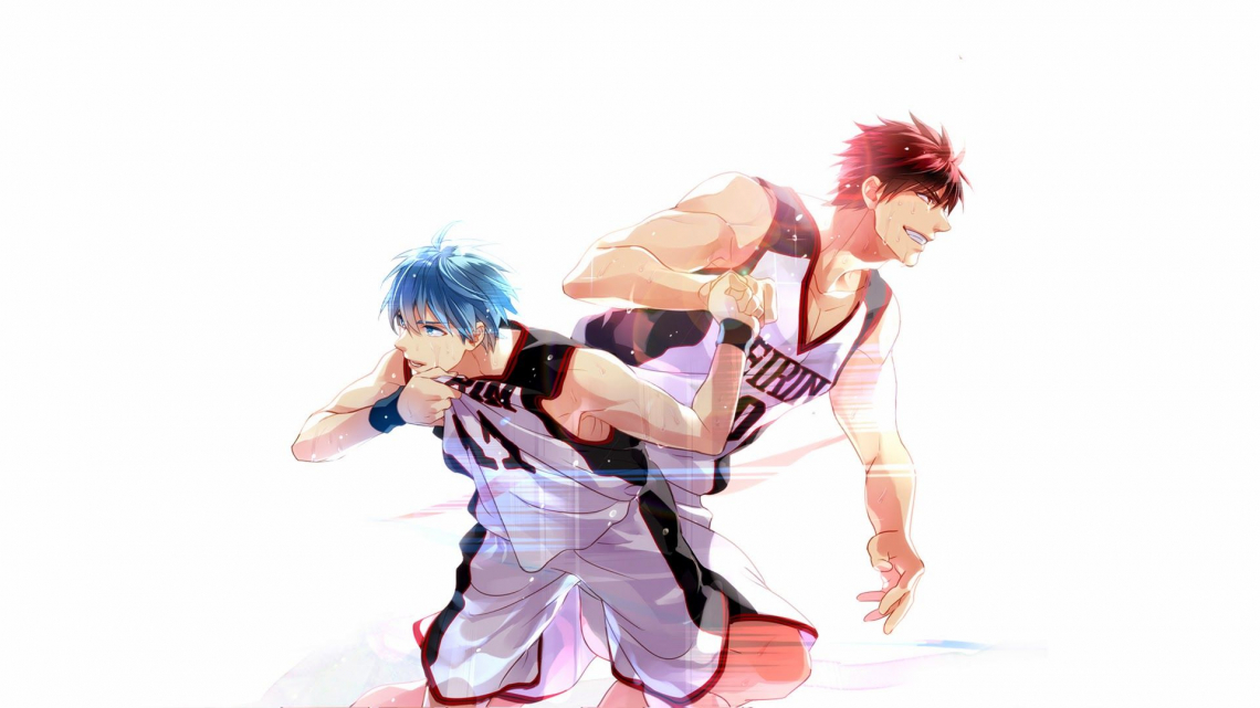 Hd Wallpaper Kuroko No Basuke Anime - Kuroko No Basket Kagami And Kuroko - HD Wallpaper 