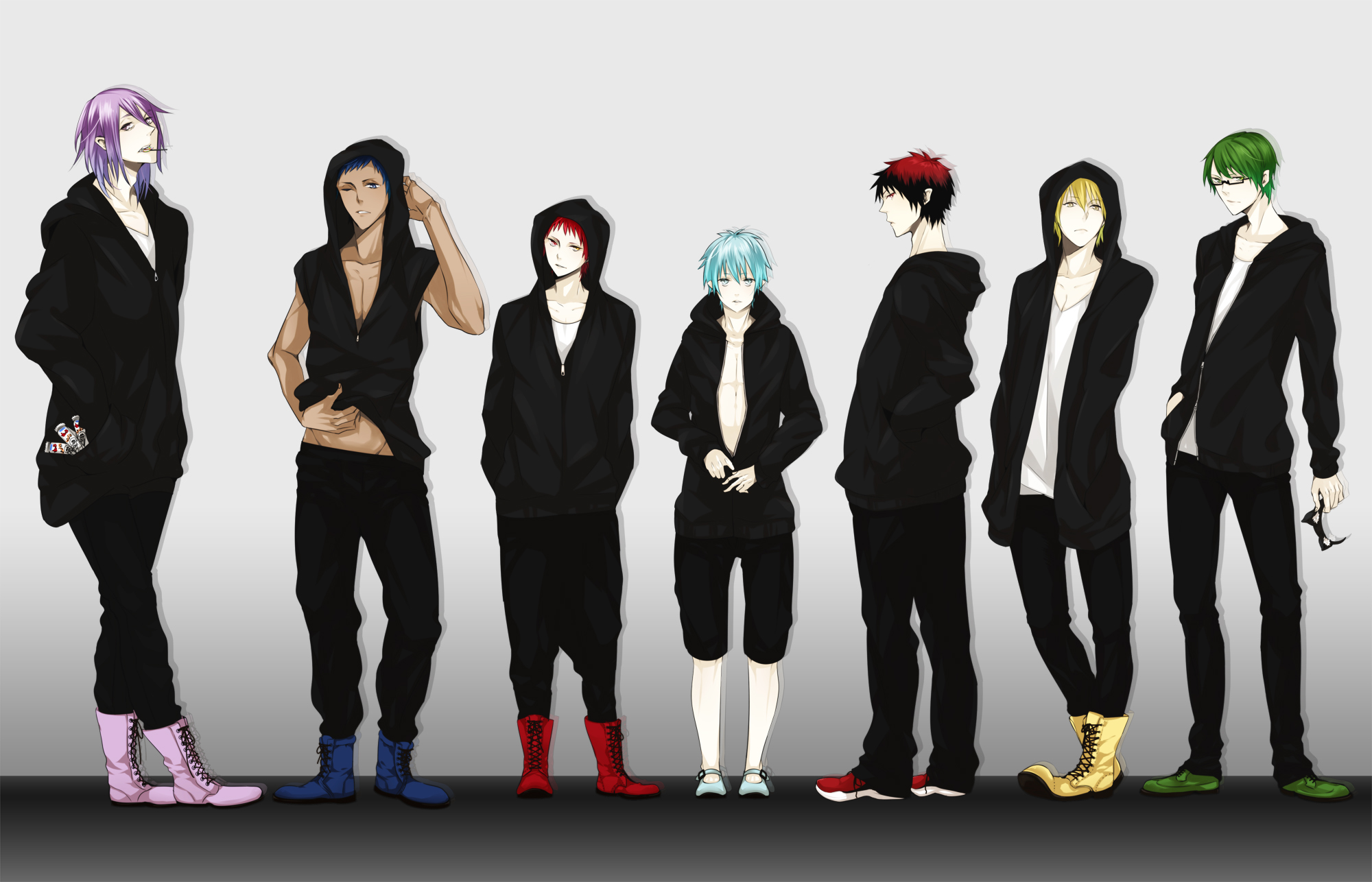 Midorima Shintarou Kuroko Tetsuya Kuroko No Basket - HD Wallpaper 