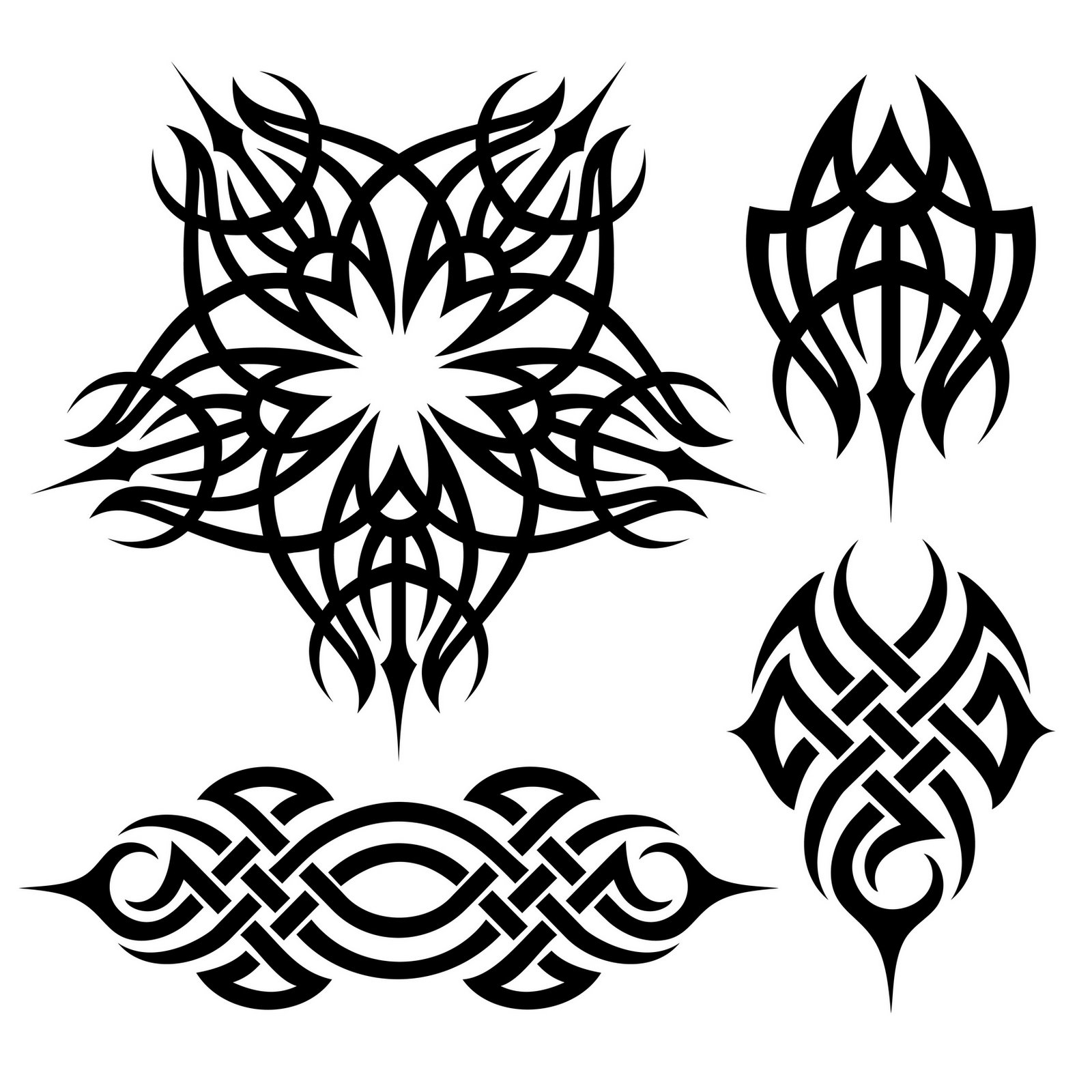 Full Size Download Free Tribal Tattoos New Tribal Tattoo - Tribal Tattoos - HD Wallpaper 