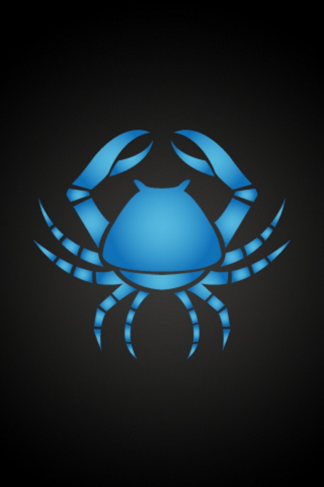 Cancer Wallpaper - Crab Zodiac Iphone - HD Wallpaper 