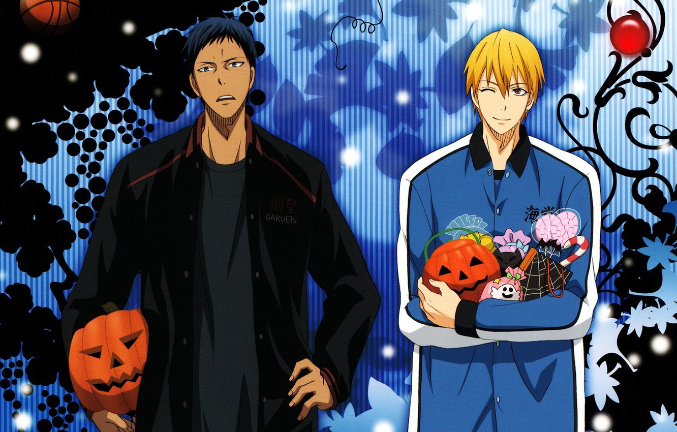 Photo Wallpaper Anime, Guys, Basketball Players, Kuroko - Kuroko's Basketball - HD Wallpaper 