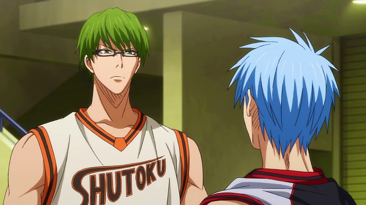 Kuroko Tetsuya And Midorima Shintarou Wallpapers - Kuroko Tetsuya Shintaro Midorima - HD Wallpaper 