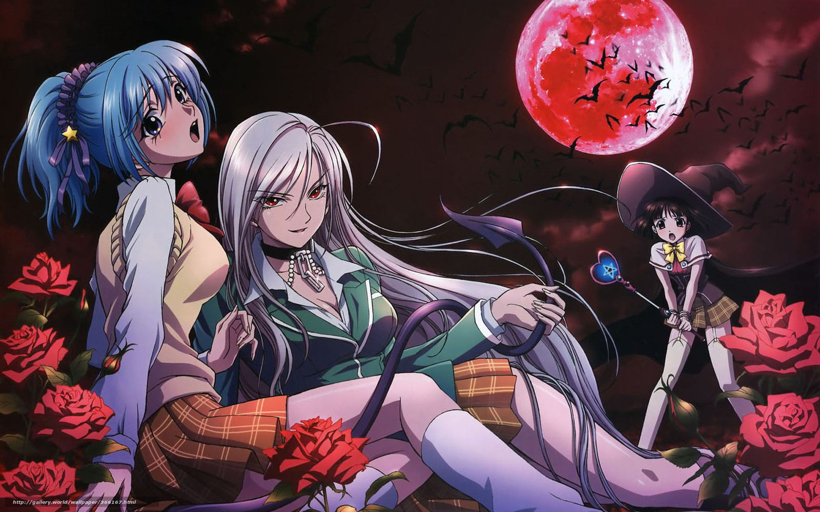 Download Wallpaper Akashi Mocha, Yukari Sandy, Bloody - Inner Moka X Kurumu - HD Wallpaper 