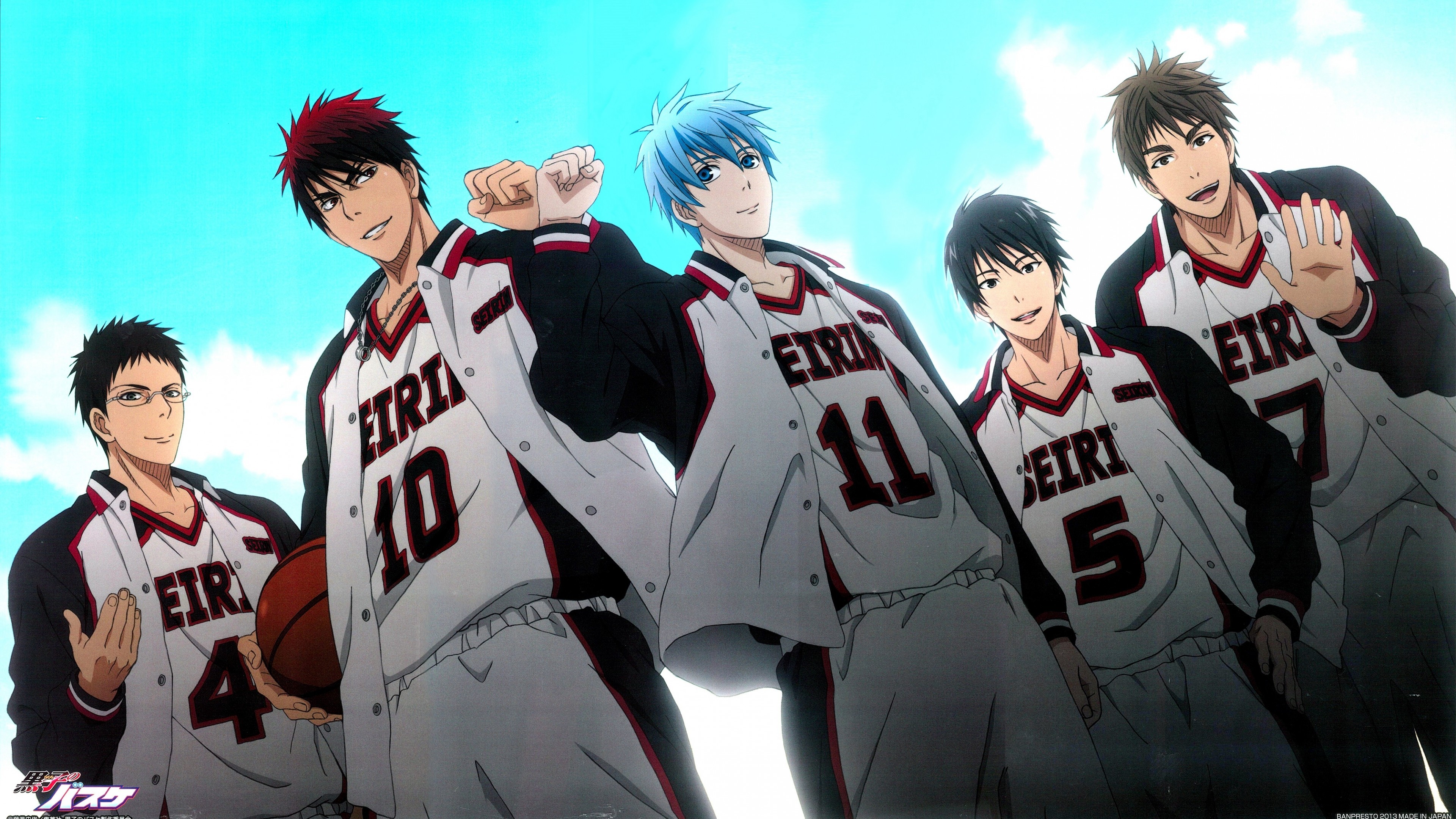Kuroko No Basket, Tetsuya Kuroko, Taiga Kagami, Junpei - Kuroko No Basket Wallpaper 4k - HD Wallpaper 
